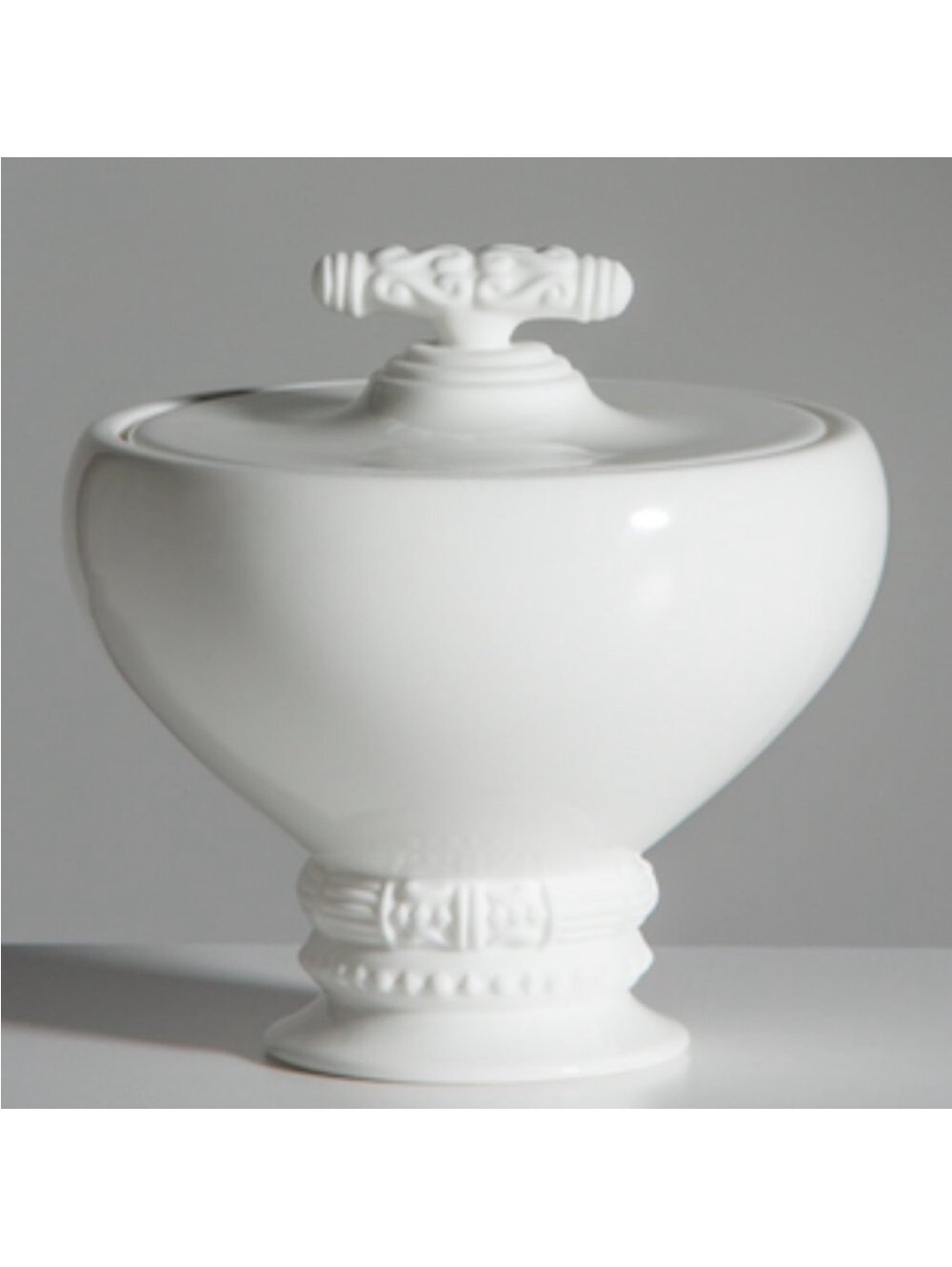 Katy Briscoe White Porcelain Bowl from the Bangles Collection